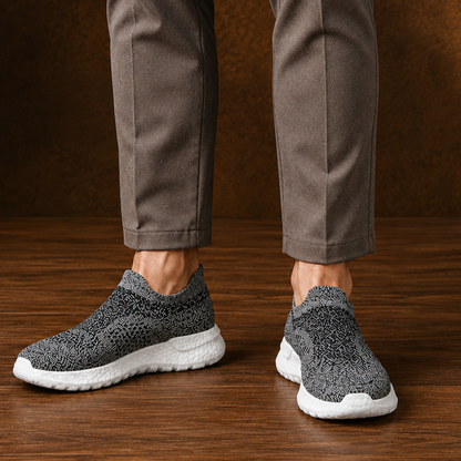 Cozy Knit Slip-Ons