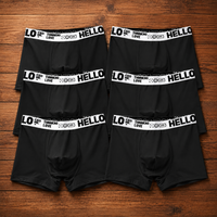 6 Pcs Black