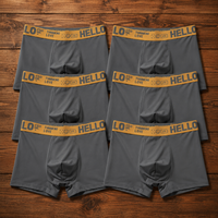 6 Pcs Dark Gray