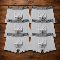 6 Pcs Light Gray