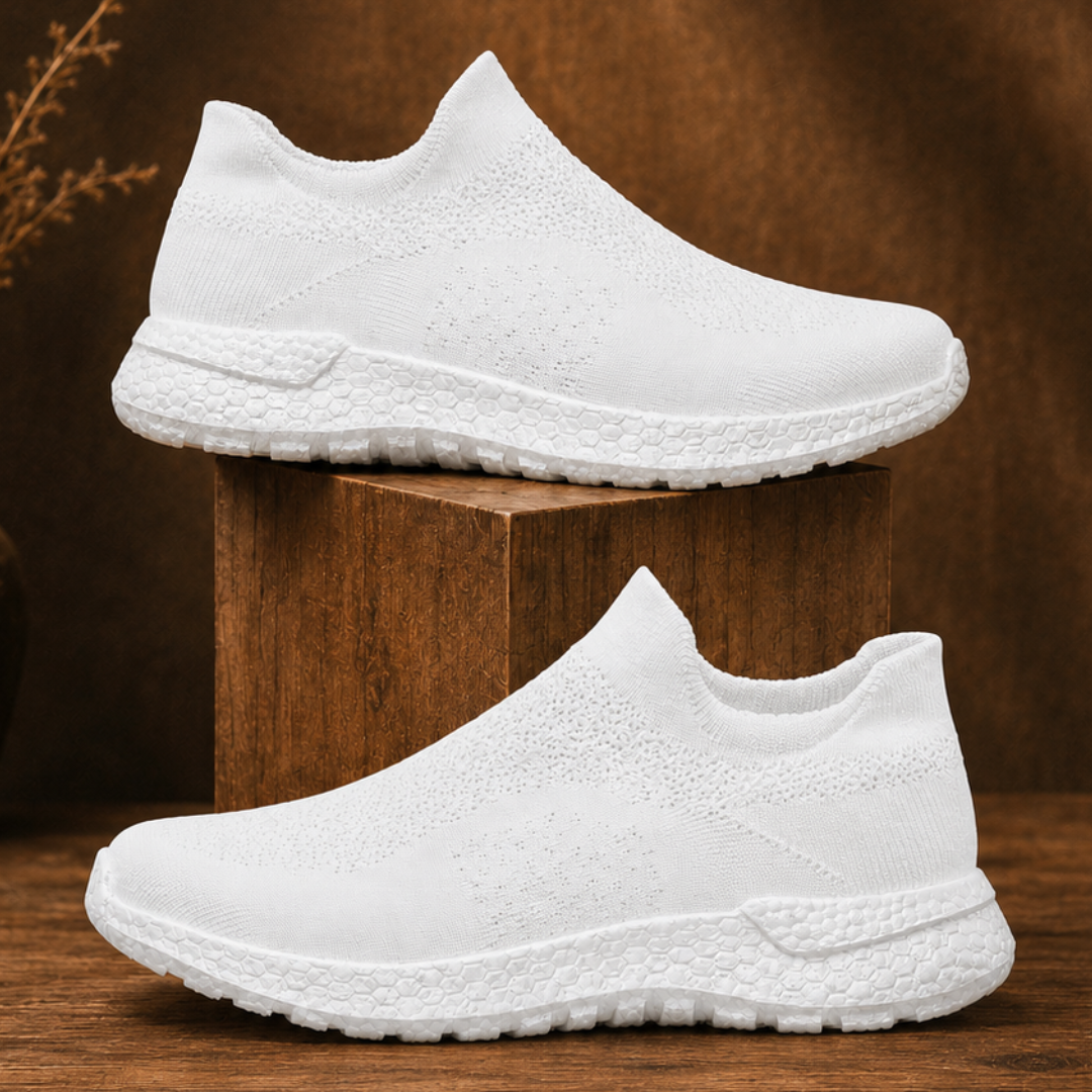 Cozy Knit Slip-Ons