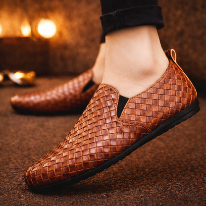 Modern Woven Loafers