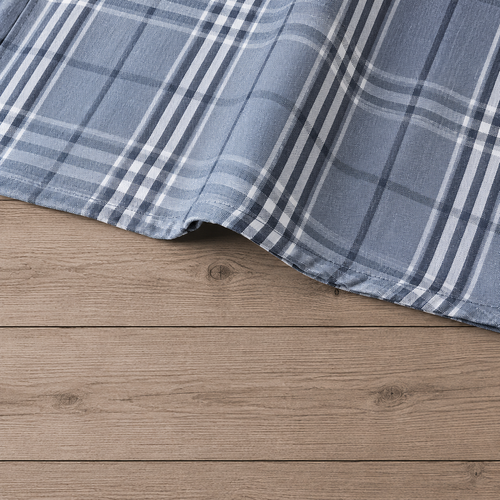 Plaid Long-Sleeved Shirt